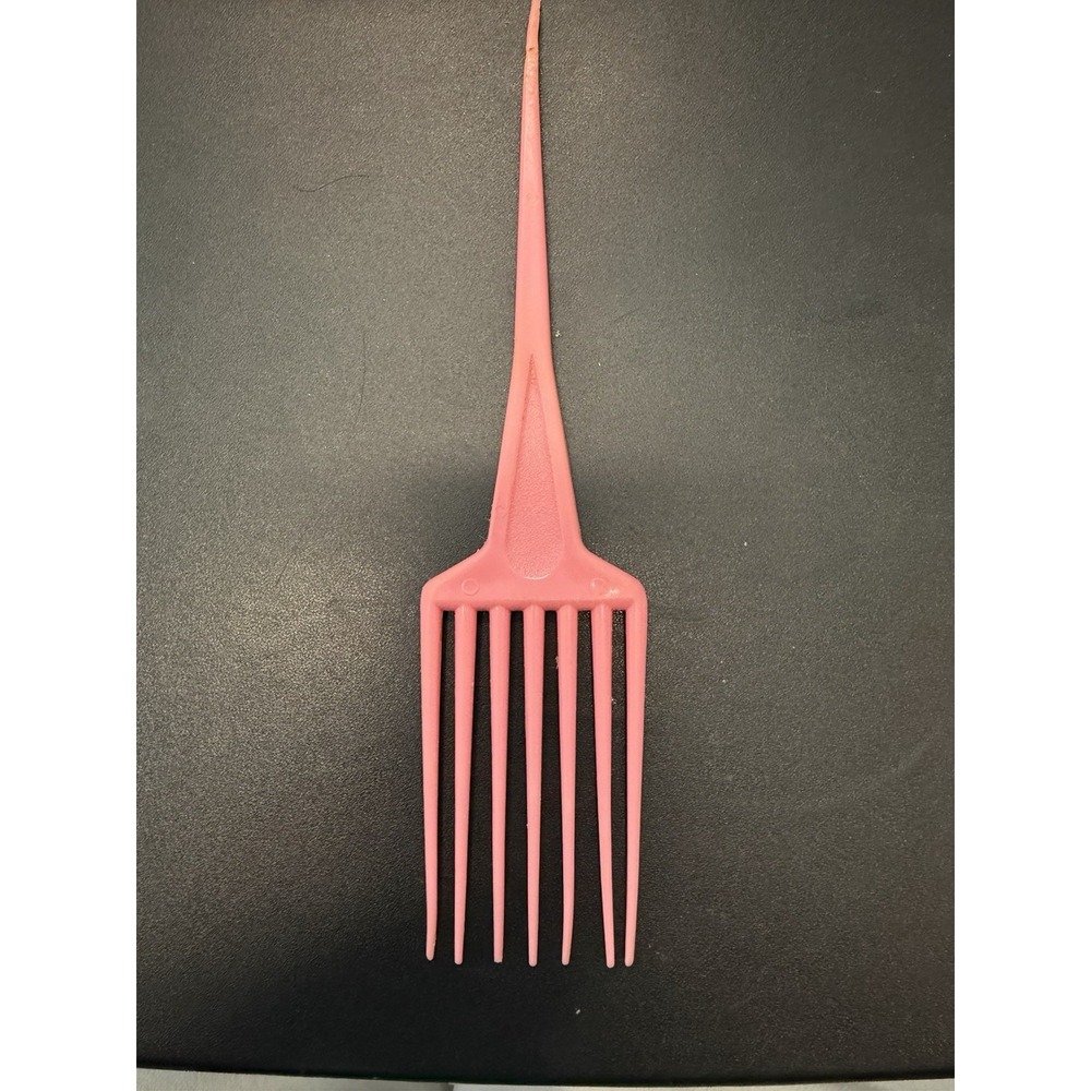 Vintage Goody Comfor-Tip Hair Lift Pick Afro Comb Tail Handle USA